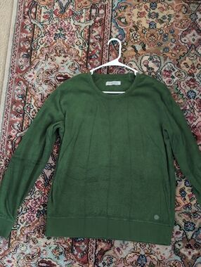Outerknown Green Hightide Crewneck Sweatshirt
